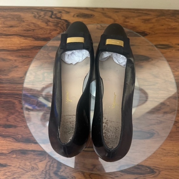 Salvatore Ferragamo Pumps Heel Leather - Picture 15 of 16